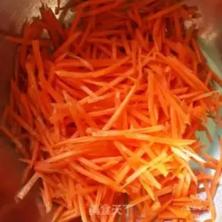 Make Carrot egg burrito step 0