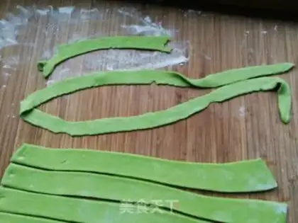 Make Chicken jade noodles step 4