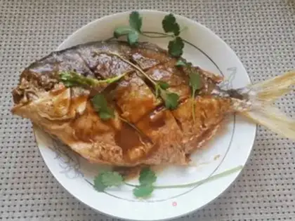 Make Red-burned mackerel step 8