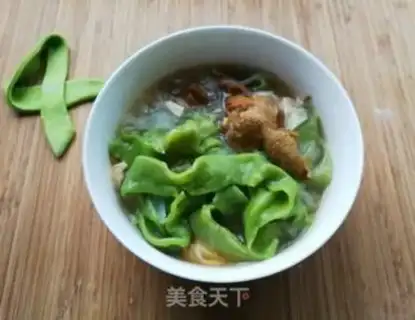 Make Chicken jade noodles step 7