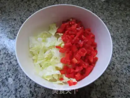 Make Paprika burrito step 2