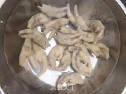 Make Lemon chicken claws step 2