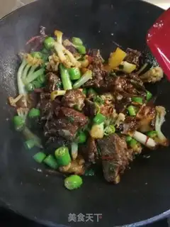 Make Dry pan ribs step 6
