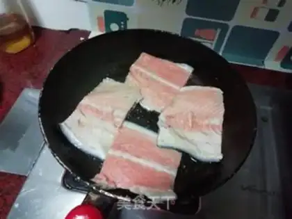 Make Fried salmon bones step 0