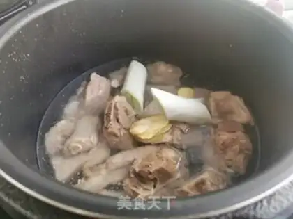 Make radish steak soup step 1