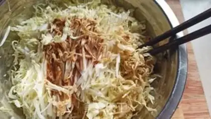 Make Dry cabbage step 3