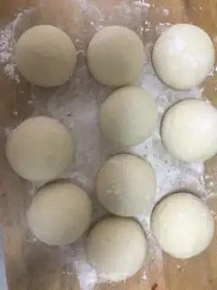 Make White buns step 9