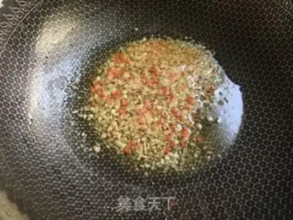 Make A garlic fan shrimp ball step 9