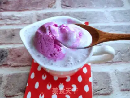 Make Blueberry milkshake step 11