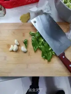 Make Sword bean fried meat step 0