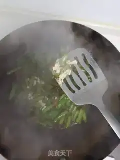 Make Sword bean fried meat step 2