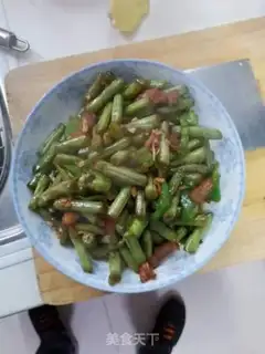 Make Sword bean fried meat step 4