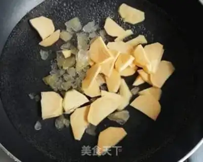 Make Apple-fresh pastry soup step 3