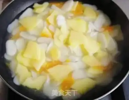 Make Apple-fresh pastry soup step 5
