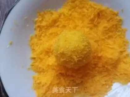 Make Gold potato ball step 12