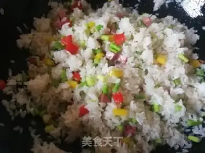 Make Five-colored rice step 8