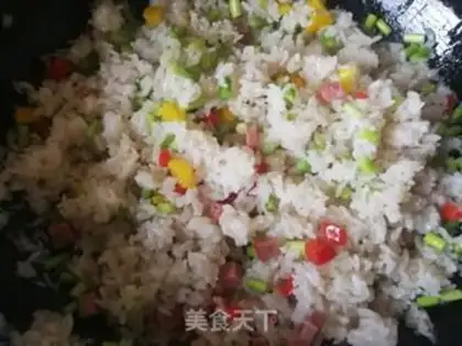 Make Five-colored rice step 10