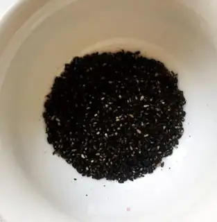 Make Black sesame rice step 0
