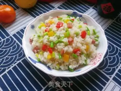 Make Five-colored rice step 12
