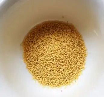 Make Black sesame rice step 2