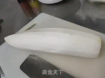 Make The radish step 0