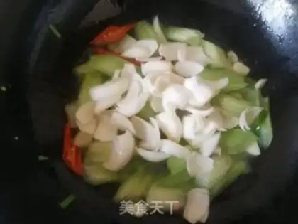 Make Celery makes lilies step 7