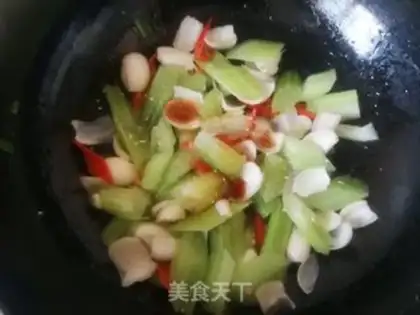 Make Celery makes lilies step 8