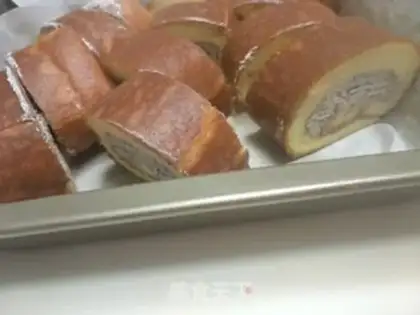 Make Yogurt, Olio Cake roll step 17