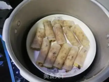 Make Three carrot rolls step 8