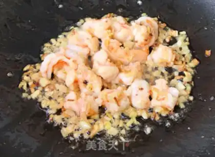 Make Shrimp is fried step 4