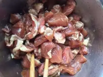 Make Fresh meat step 2