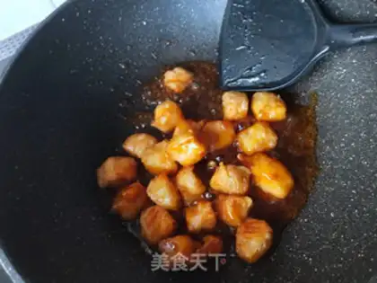 Make Sugar vinegar salmon step 11