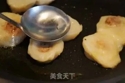 Make Fried rice sticky beans step 5