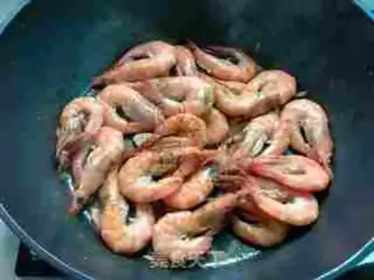 Make Coke shrimp step 4