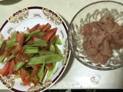 Make Chicken fried vegetables step 0