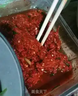 Make Spicy garlic step 0