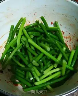 Make Spicy garlic step 2