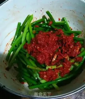Make Spicy garlic step 3