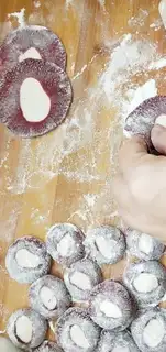 Make Red fire dumplings step 3
