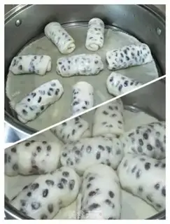 Make Red bean rolls step 3