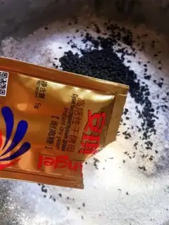 Make Black and sesame step 1