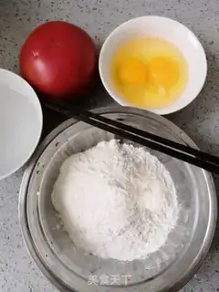 Make Tomato egg scissors step 0