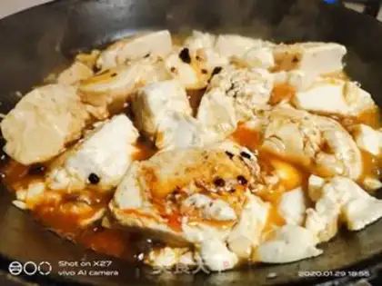 Make Sausage tofu step 2