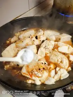 Make Sausage tofu step 3