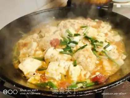 Make Sausage tofu step 4