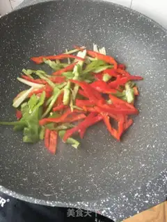 Make Spicy pepper fried octopus step 8