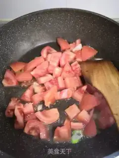 Make Tomato egg scissors step 8