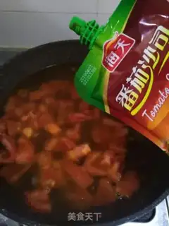 Make Tomato egg scissors step 10