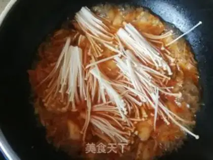 Make Golden mushrooms and pickles step 14