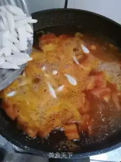 Make Tomato egg scissors step 13